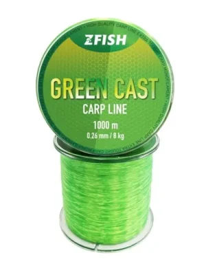 ZFISH Vlasec Green Cast Carp Line 1000m Aktuální