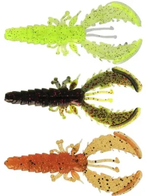 Nejprodávanější Westin Gumová nástraha Crecraw Slim Creaturebait 5,5cm 1,5g Dark Water Mix 22 6ks
