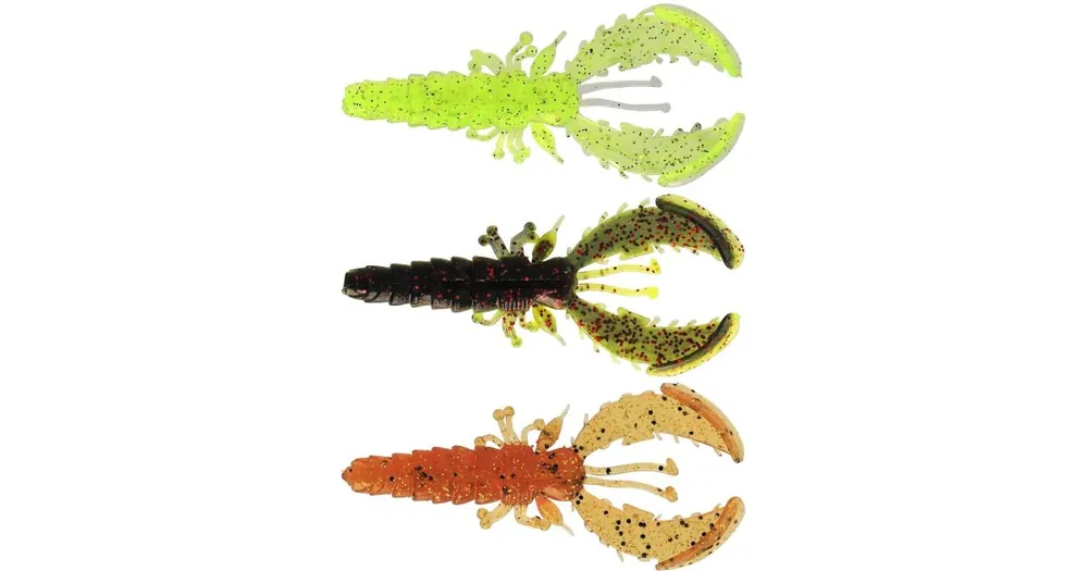 Nejprodávanější Westin Gumová nástraha Crecraw Slim Creaturebait 5,5cm 1,5g Dark Water Mix 22 6ks