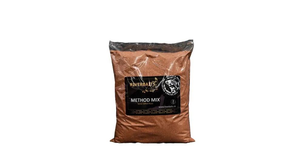 Super Cena Riverbaits Method mix Spice Salted Nuts 1kg