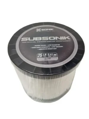 Super Cena Sonik Vlasec Subsonik Clear 3000m 0,31mm 15lb