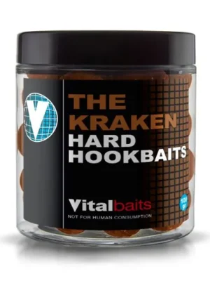 Horká Nabídka Vitalbaits Boilies Hard Hook Bait The Kraken 125g 18mm