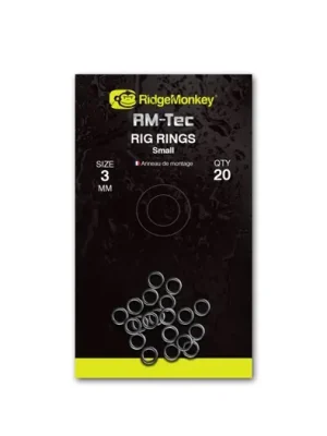 Dokud Zásoby Vydrží RidgeMonkey Kroužek Connexion Rig Rings S 20ks