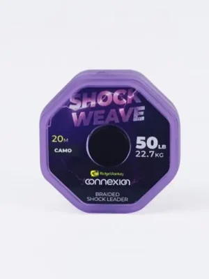 Akční Nabídka RidgeMonkey Šňůra Connexion Shock Weave Braided Shock Leader 20m 50lb