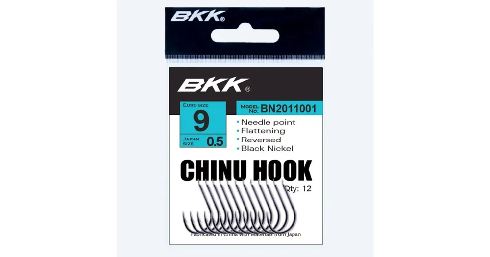 BKK Háček Chinu Diamond Velikost 2/0 7ks Cenová Bomba