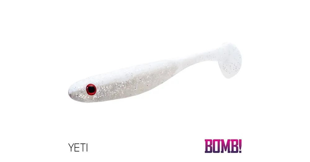 Jen Po Omezenou Doba Delphin Gumová nástraha BOMB! Rippa 10cm Yeti 5ks