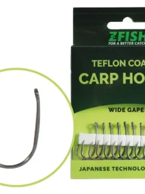 Aktuální Zfish Háček Teflon Hooks Wide Gape Velikost 2 10ks