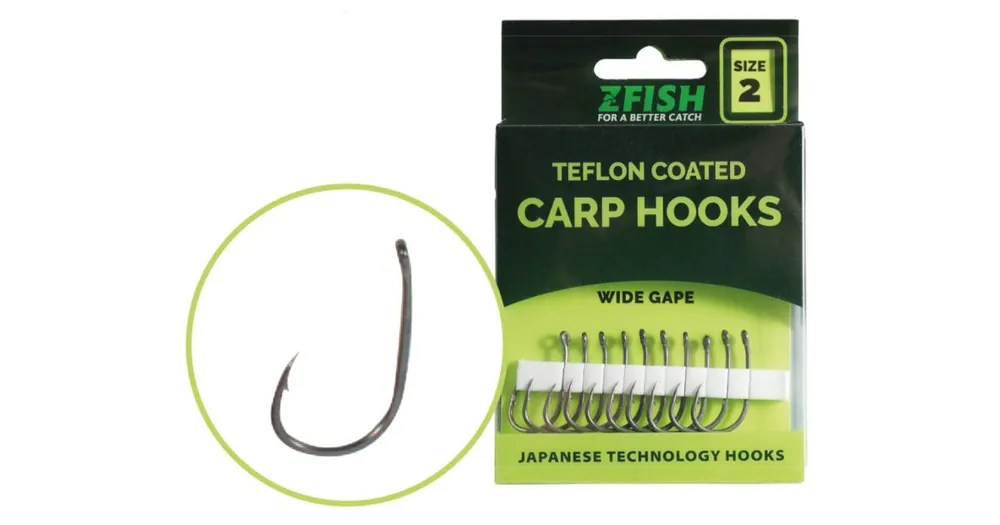 Zfish Háček Teflon Hooks Wide Gape Velikost 6 10ks Akční Nabídka