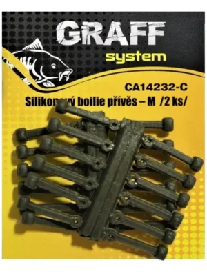 Ověřený Graff Silikonový boilie přívěs M Hnědý 2ks