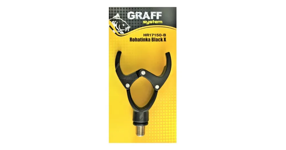 Autentický Graff Rohatinka plastová X Black