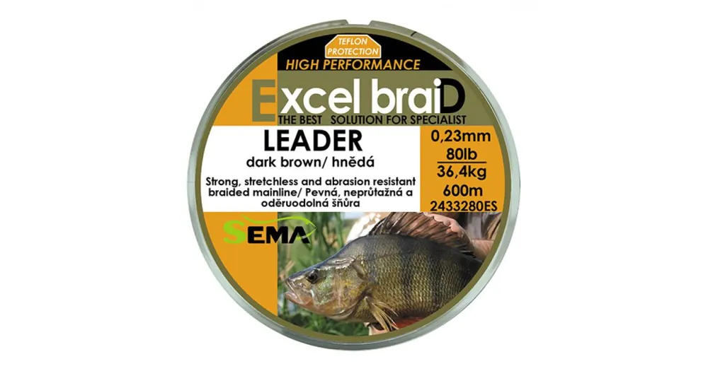Sema Šňůra Leader 600m 50lbs 22,7kg Bezpečná Platba