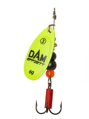 Aktuální Effzett Třpytka Fluo Spinner 10g Velikost 4 Yellow