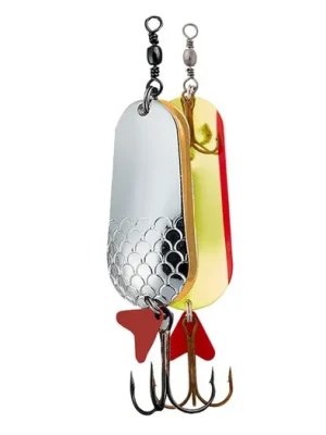 Sezónní Sleva Effzett Třpytka Twin Spoon 8cm 45g Silver/Gold