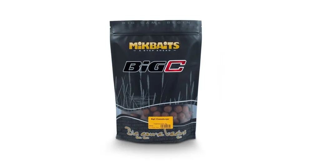 Akce Mikbaits Boilies BiG BigC Cheeseburger 1kg 24mm