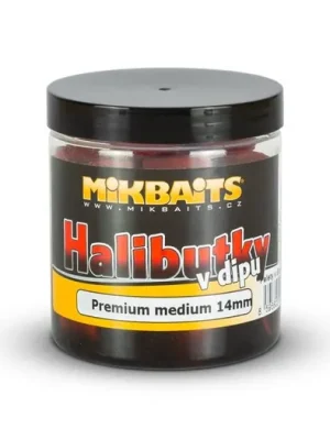 Akční Nabídka Mikbaits Halibutky v dipu Premium 250ml 14mm