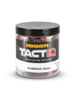 Akce Mikbaits Rozpustné boilie TactiQ Krab&Krill 250ml 16mm