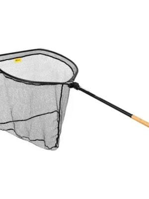 Autentický Fencl Podběrák Max XL | Nature rukojeť | Pogumovaná síť