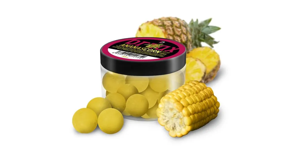 Delphin Pop-Up Delphin BreaX POP Kukuřice-Ananas 50g 16mm Expresní Doručení