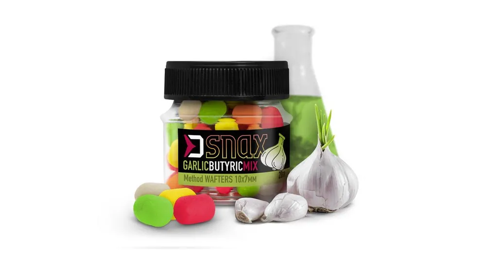 Delphin Wafters MIX D SNAX WAFT Česnek-Butyric 20g 10x7mm Originální