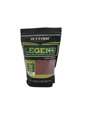 Jet Fish Pelety Legend Švestka/Česnek 1kg 4mm Vysoce Kvalitní