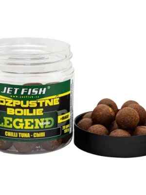 Vrácení Zdarma Jet Fish Rozpustné boilie Legend Chilli Tuna/Chilli 250ml 20mm