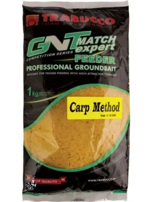 Trabucco Vnadící směs GNT Feeder Expert Carp Method 1kg Speciální Cena