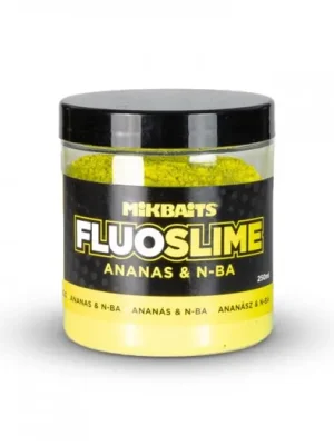 Zlevněný Mikbaits Dip obalovací Fluo slime Ananas N-BA 100g