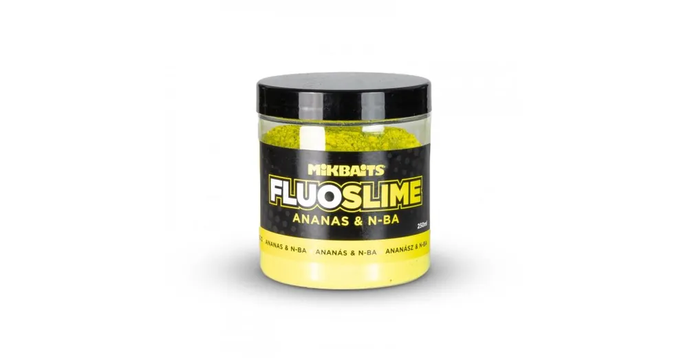 Zlevněný Mikbaits Dip obalovací Fluo slime Ananas N-BA 100g