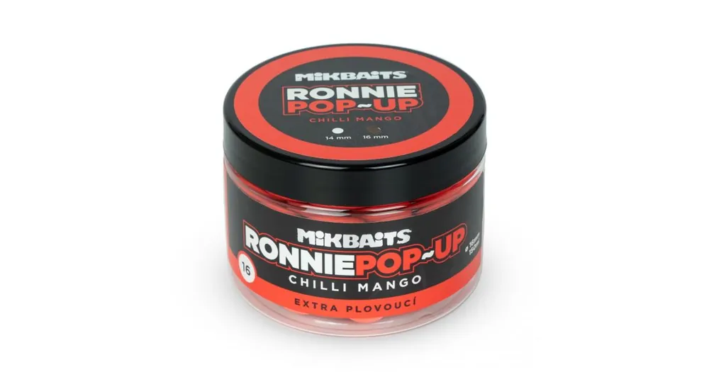 Zlevněný Mikbaits Pop-Up Ronnie Chilli Mango 150ml 16mm