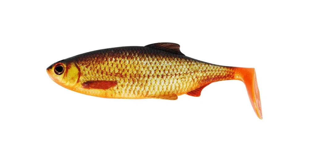 Westin Gumová nástraha Ricky the Roach Shadtail 10cm 14g Real Rudd 2ks Přímo Od Výrobce