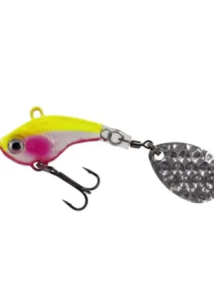 Víkendová Akce Kinetic Wobler IMP Tail Spin 7g Pale Clown