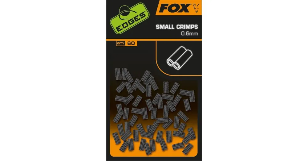 FOX Krimpovací svorky Edges Small Crimps 0,6mm 60ks Nakupujte Hned