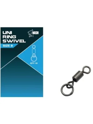 Akční Cena Nash Obratlík Uni Ring Swivel 10ks