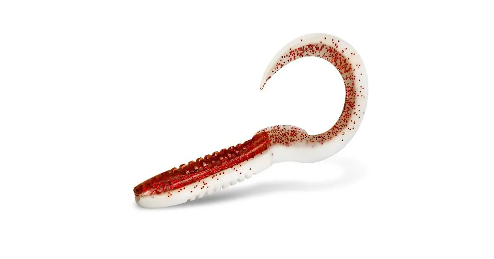 Delphin Gumová nástraha TwistaX Eeltail UVs 6cm DeadSnow 5ks Akční Cena