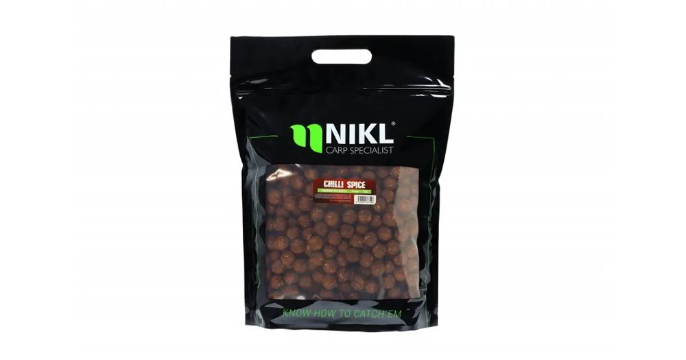 Rychlé Dodání Nikl Boilies Economic Feed Chilli-Spice 5kg 24mm