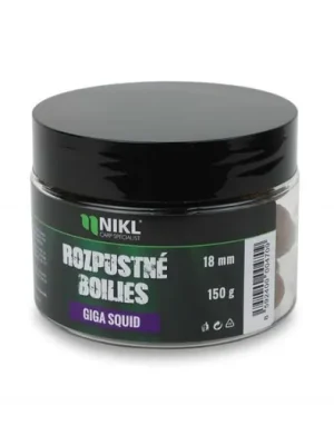 Akce Nikl Rozpustné boilies Giga Squid 150g 14mm