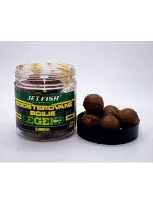 Nová Kolekce Jet Fish Boosterované boilies Legend Range Biokrill 250ml 24mm