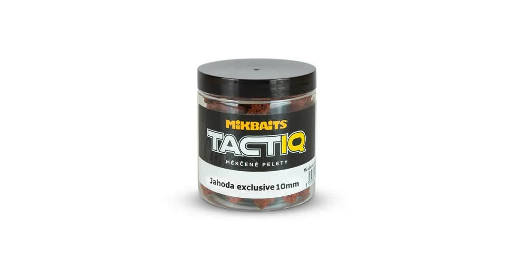 Dokud Zásoby Vydrží Mikbaits Měkčené pelety TactiQ Jahoda exclusive 250ml