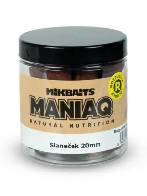 Značkový Mikbaits Rozpustné boilies ManiaQ Slaneček 250ml