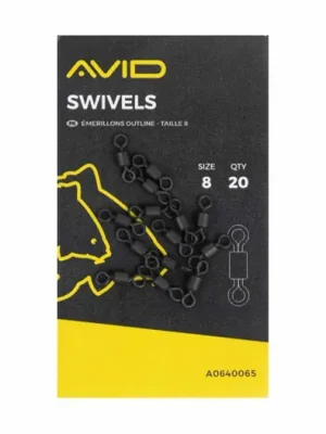 Nejlepší Cena AVID Obratlík No.8 Swivel 20ks