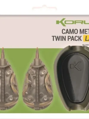 Omezená Nabídka KORUM Set krmítek a formičky Camo Method Twin Pack Large