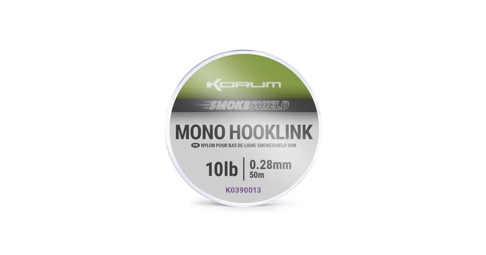 KORUM Vlasec Smokeshield Mono Hooklink 50m 0,30mm 12lb Vysoce Kvalitní