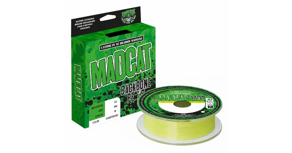 Levný MADCAT Šňůra Backbone PE X8 300m 0,50mm 59,1kg