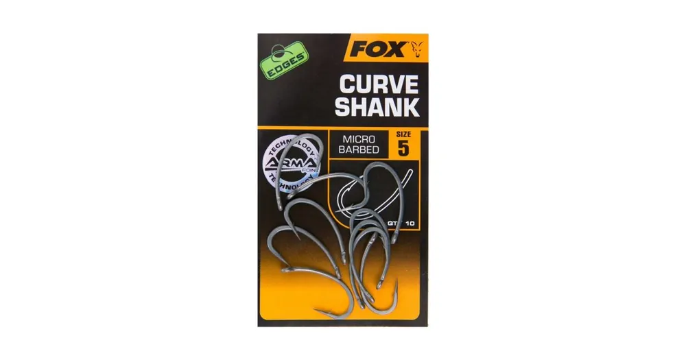 FOX Háček Edges Armapoint Curve Shank Vysoce Kvalitní