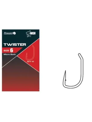 Akce Nash Háček Pinpoint Twister Barbless