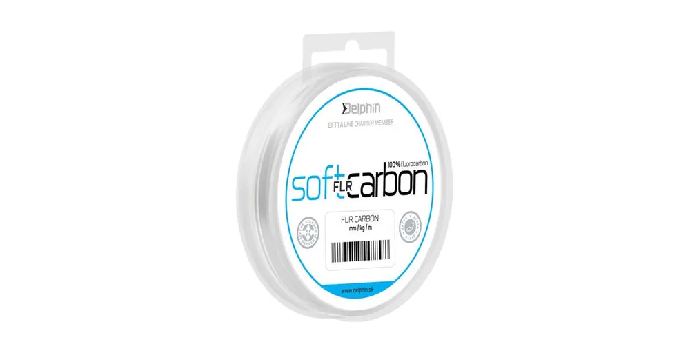 Akční Nabídka Delphin Fluorocarbon SOFT FLRCARBON 100% 20m 0,369mm 8,69kg