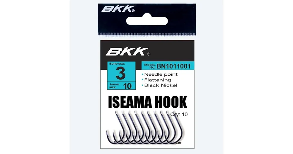BKK Háček Iseama Diamond Velikost 3 10ks Nakupujte Hned