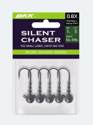 BKK Jigová hlavička Silent Chaser Football Head FH-1 10g Velikost 1/0 4ks Sezónní Sleva