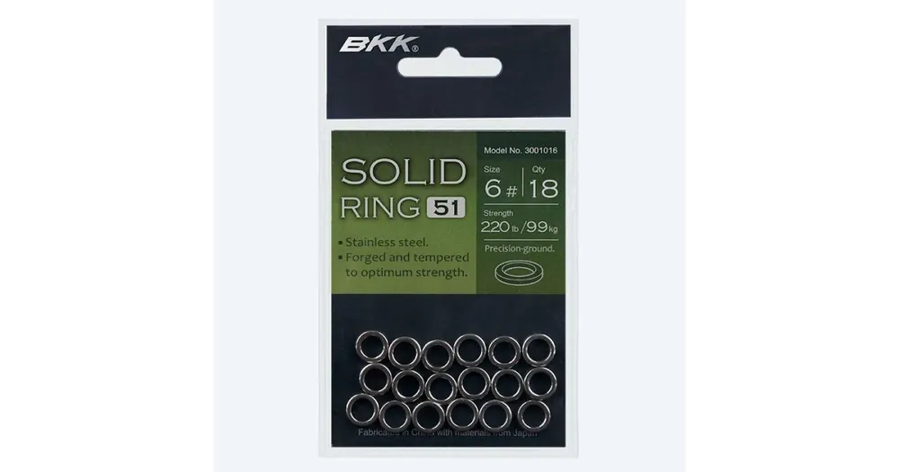 BKK Kroužek Solid Ring-51 Velikost 5 68kg 18ks Akční Cena