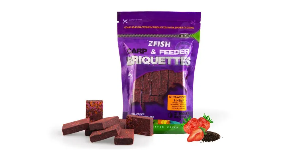 Hit Sezóny Zfish Zakrmovací brikety Carp&Feeder 220g Scopex